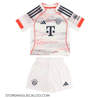 Bayern Munich Maglia Gara Trasferta Repliche 2025-26 Bambino